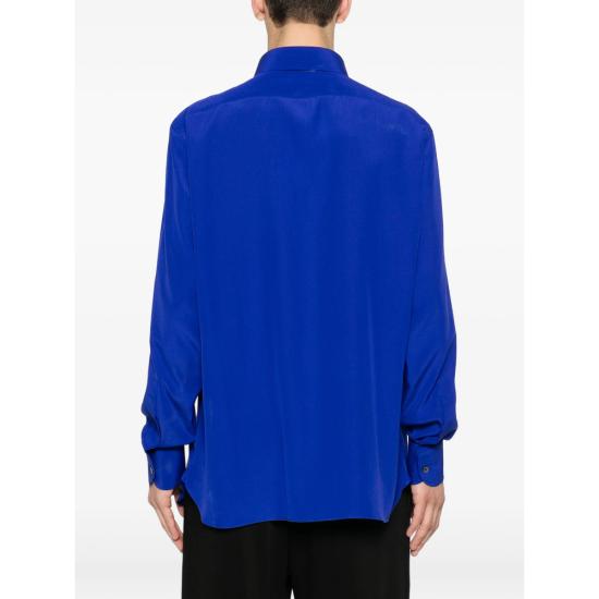 26SS 톰포드 긴팔 셔츠 SPS66 HRBF03 UCW BLUE - TOMFORD