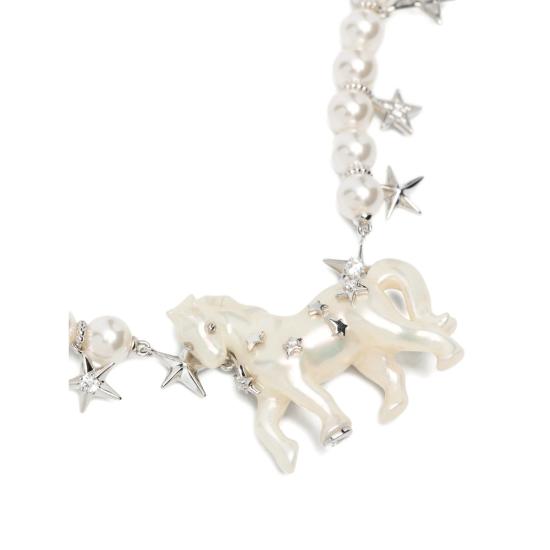 26SS 위민 목걸이/팬던트 26039PRP00NN SILVER WHITE - YVMIN