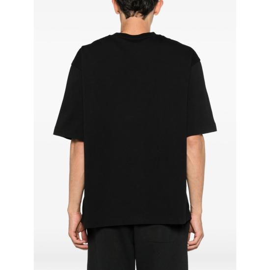 26SS 오프화이트 반팔 티셔츠 44MAA120S26 J00Y 001 BLACK - OFF WHITE