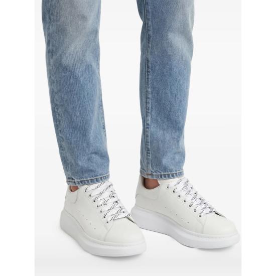 26SS 알렉산더 맥퀸 오버사이즈드 스니커즈 553770 WIAIG 9007 WHITE - ALEXANDER MCQUEEN