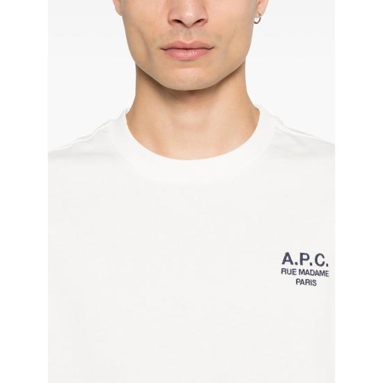 26SS 아페쎄 반팔 티셔츠 COHBU M26388 TAE WHITE - A.P.C.