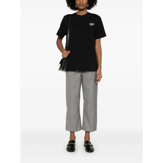 26FW 아페쎄 루 마담 스탠다드 티셔츠 COHBU M26388 TZC BLACK - A.P.C.