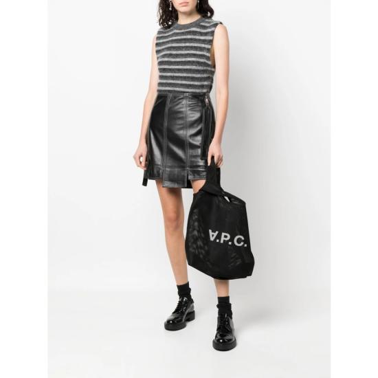 26SS 아페쎄 리바운드 쇼핑백 PSAEU H61679 LZZ BLACK - A.P.C.