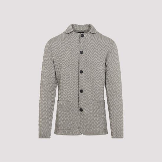 26SS 조르지오 아르마니 자켓 GM003297 AF25081 Grey - GIORGIO ARMANI