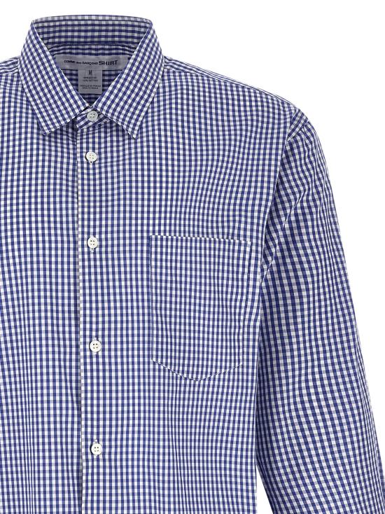 26SS 꼼데가르송 긴팔 셔츠 FZB001PER1 Blue - COMME DES GARCONS