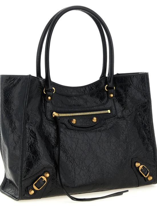 26SS 발렌시아가 토트백 852609210F61000 Black - BALENCIAGA