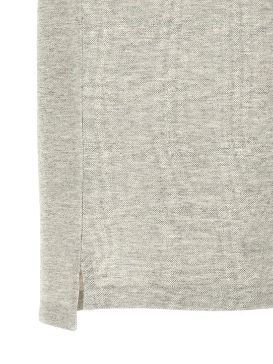26SS 생로랑 폴로 티셔츠 844845Y37HC1403 Gray - SAINT LAURENT