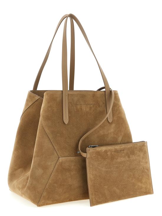 26SS 브루넬로 쿠치넬리 숄더백 MBDLB2571C7495 Brown - BRUNELLO CUCINELLI