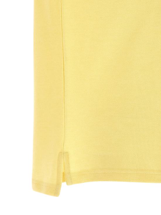26SS 생로랑 폴로 티셔츠 844845Y37HC7231 Yellow - SAINT LAURENT