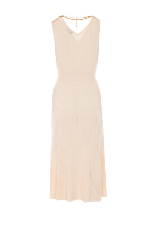 26SS 엘리자베타프랜치 미디 원피스 AM18S61E2 193 Beige - ELISABETTA FRANCHI