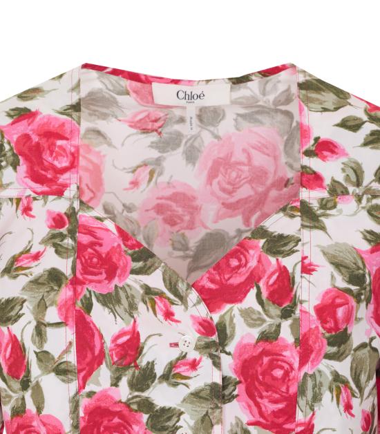 26SS 끌로에 블라우스 26UHT30316 91Y Pink - CHLOE