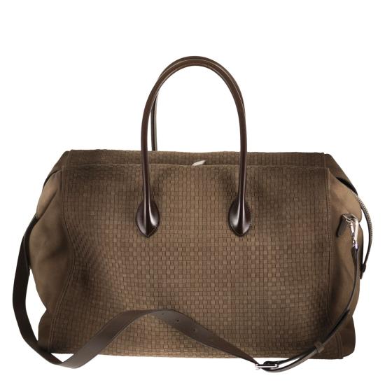 26SS 산토니 더플백 UIBBA2952BSAWSE BROWN - SANTONI