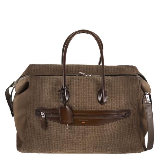 26SS 산토니 더플백 UIBBA2952BSAWSE BROWN