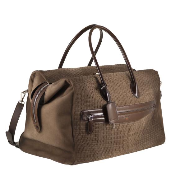 26SS 산토니 더플백 UIBBA2952BSAWSE BROWN - SANTONI