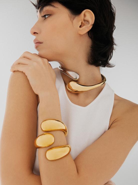 26SS 페데리카 토시 팔찌 FT25BR05GOLD18K Metallic - FEDERICA TOSI