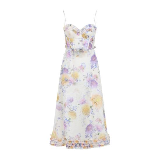 26SS 짐머만 롱 원피스 7568DS261 White