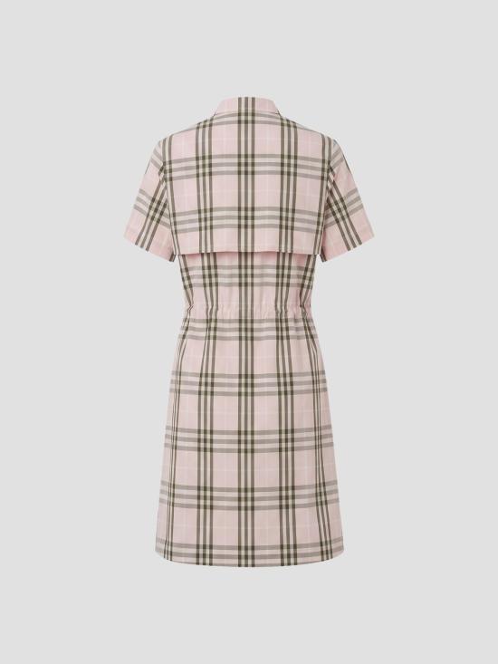 26SS 버버리 미디 원피스 8126353 A5961 MLLW PINK IP CHK - BURBERRY