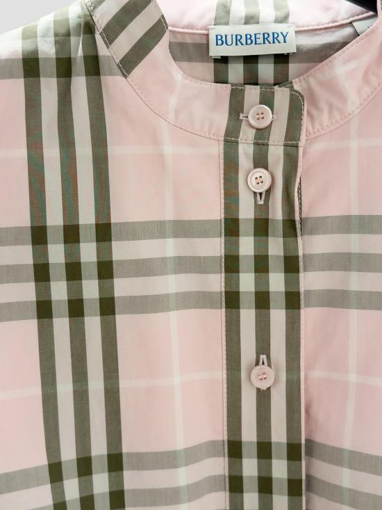 26SS 버버리 미디 원피스 8126353 A5961 MLLW PINK IP CHK - BURBERRY