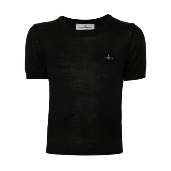 26SS 비비안웨스트우드 베아 니트 반소매 스웨터 1803002QY001A N402