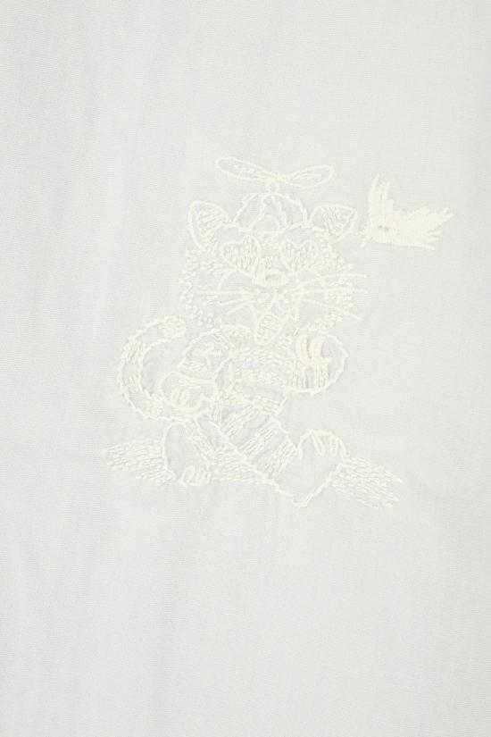 26SS 겐조 긴팔 셔츠 FG55DC1047F0 DY DIRTY BLUE DENIM - KENZO