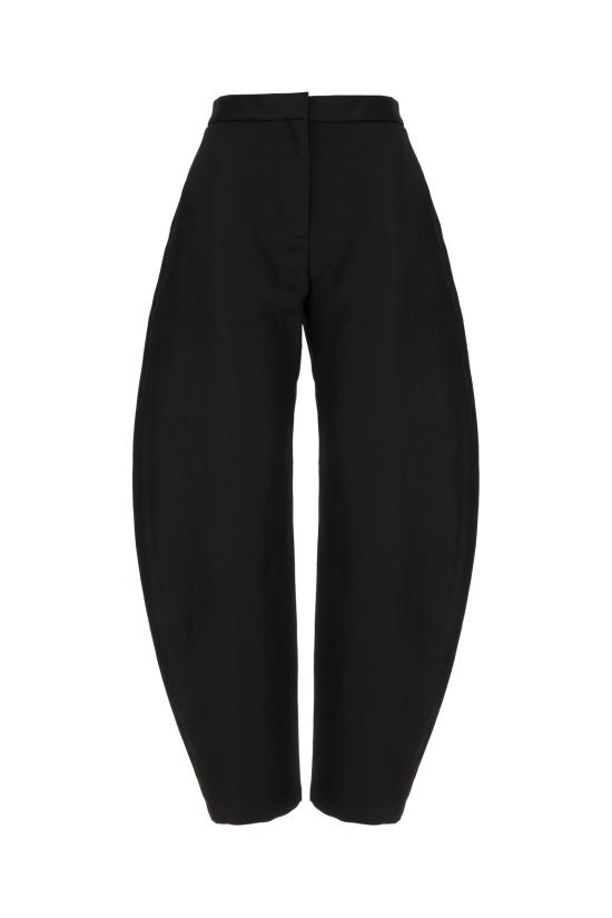 26SS 알라이아 스트레이트 팬츠 AA9P1300T673C 995 NOIR ALAIA