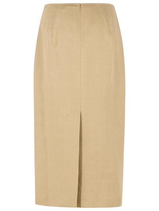 26SS 막스마라 미디 스커트 2611101173003 Beige - MAX MARA