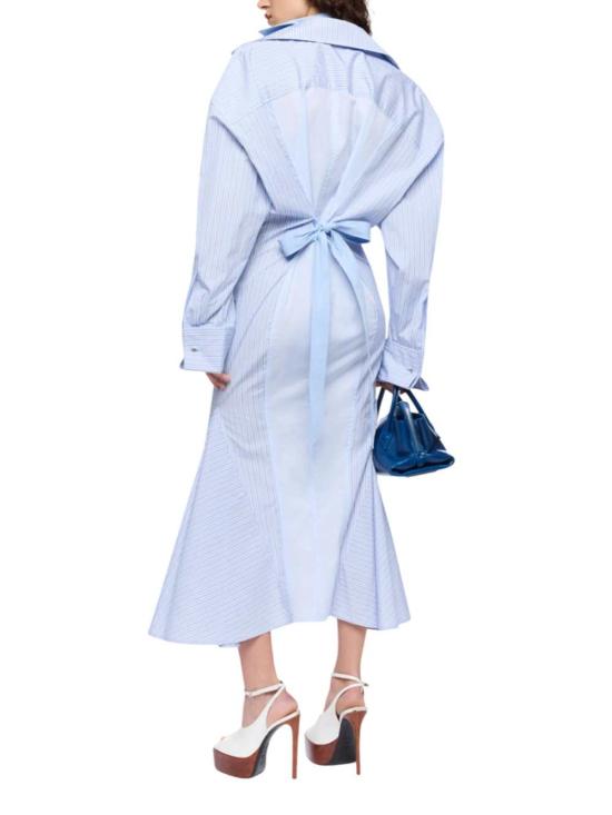 26SS 디 아티코 원피스 260WCW00281MIX087AA 021BLUE MULTICOLOR - THE ATTICO