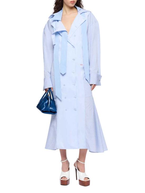 26SS 디 아티코 원피스 260WCW00281MIX087AA 021BLUE MULTICOLOR - THE ATTICO