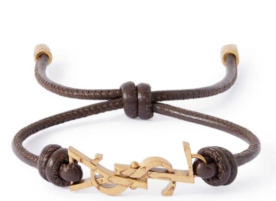 26SS 생로랑 팔찌 861459 AAD2P2596 Burnt chocolate