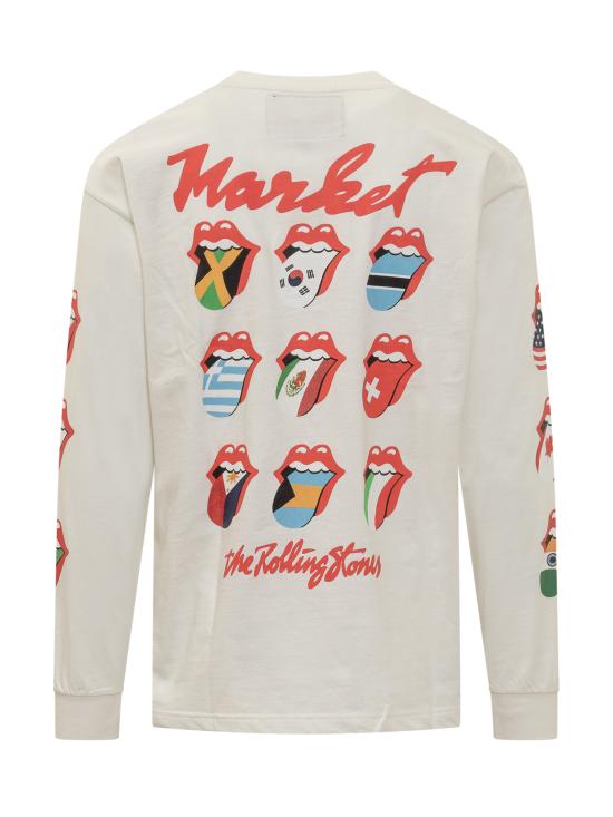  MARKET X ROLLING STONES 스웨터 398000361 CREAM - OTHER BRANDS
