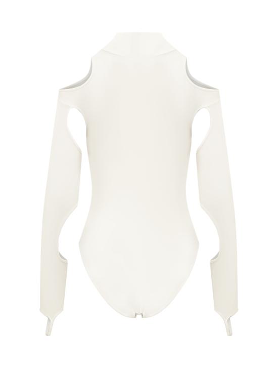  안드레아 아다모 반팔 티셔츠 ADFW23BO02524775 0060 IVORY - ANDREA ADAMO