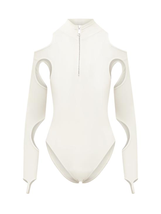  안드레아 아다모 반팔 티셔츠 ADFW23BO02524775 0060 IVORY