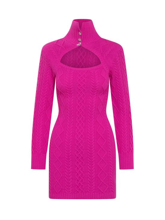  엘레오노라 고타르디 숏 원피스 EG111 FUCSIA