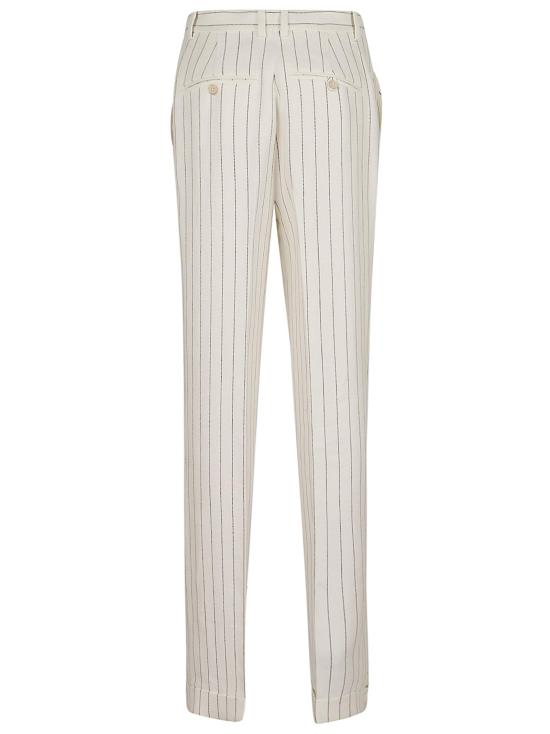 26SS 폴로 랄프로렌 스트레이트 팬츠 211A96318 001 PINSTRIPE WHITE - POLO RALPH LAUREN