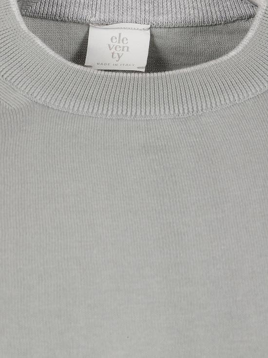 26SS 일레븐티 스웨터 M76MAGM66 MAG0M041 08 13 ZUCCHERO E GRIGIO CHIARO BLUE - ELEVENTY
