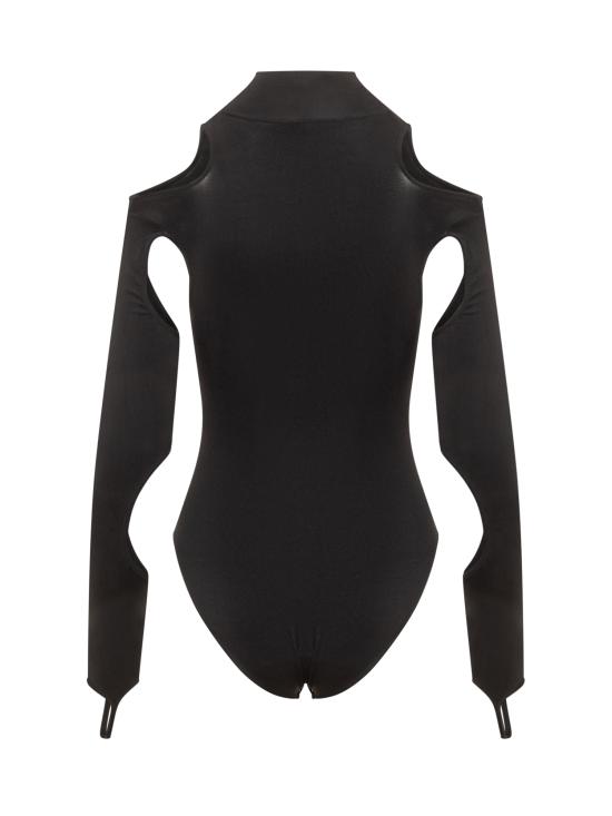  안드레아 아다모 반팔 티셔츠 ADFW23BO02524775 0040473 BLACK - ANDREA ADAMO