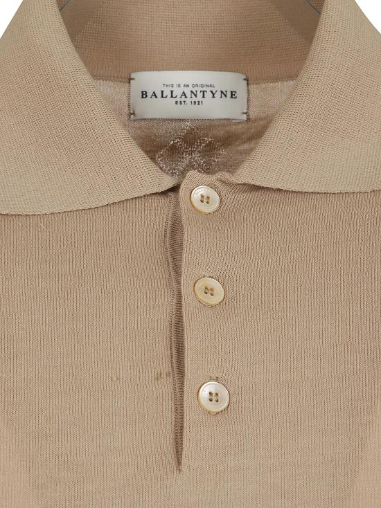 26SS 발렌타인 폴로 티셔츠 B2W000 18C23 14280 DARK SAND NUDE NEUTRALS - BALLANTYNE