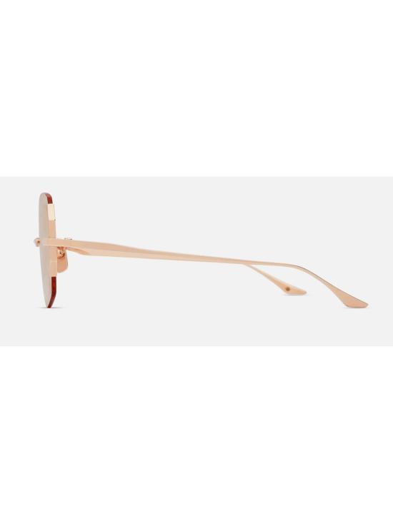 26SS 디타 안경 DTX200 A 03 DAHLVIN ROSE GOLD W MAROON WASH NUDE NEUTRALS - DITA
