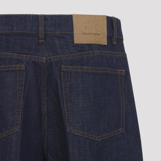 26SS 아미 코튼 벌룬 핏 진 HTR871 DE0122 402 INDIGO BLUE - AMI