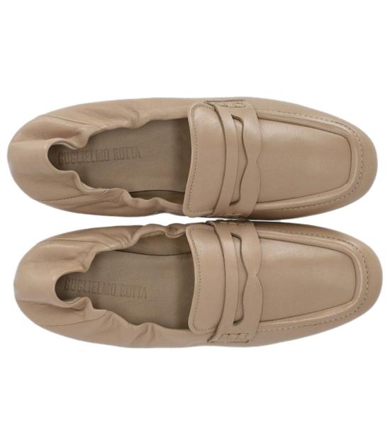 26SS 굴리엘모 로타 로퍼 SATIN1 37 Beige - GUGLIELMO ROTTA