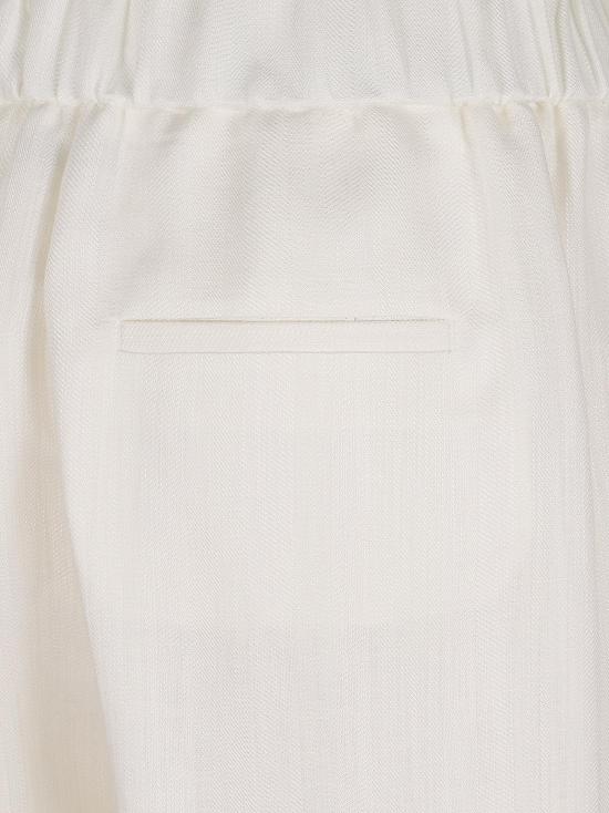 26SS 페세리코 스트레이트 팬츠 A04052 01920 001 BIANCO NATURALE WHITE - PESERICO