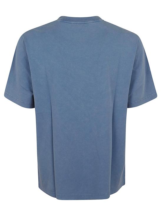 26SS 메종키츠네 폴로 티셔츠 PM00124KJ7036 0417 LAPIS BLUE FADED - MAISON KITSUNE