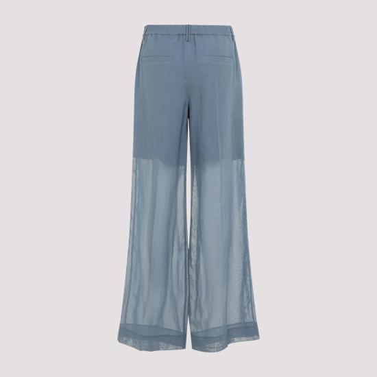 26SS 브루넬로 쿠치넬리 스트레이트 팬츠 M0F91P9174 C9704 ARTIC BLUE - BRUNELLO CUCINELLI