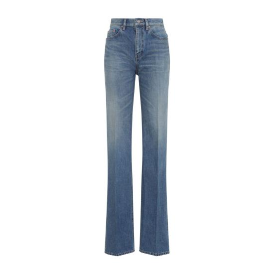 26SS 생로랑 데님 팬츠 813267 Y11CA 4939 MIDI BLUE