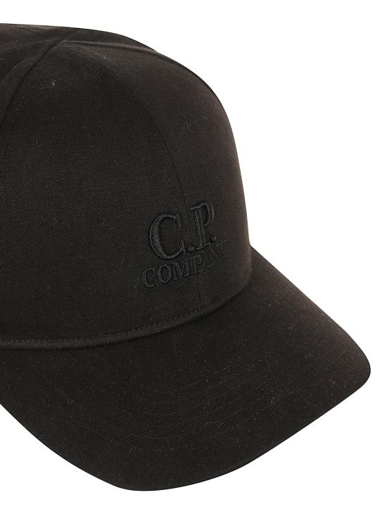 26SS 씨피 컴퍼니 모자 RCCMAC750A 006288A 999 BLACK - C.P. COMPANY