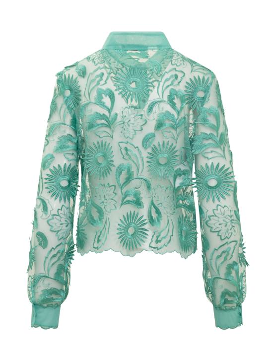  알베르타 페레티 셔츠 02171637 0382 VERDE - ALBERTA FERRETTI