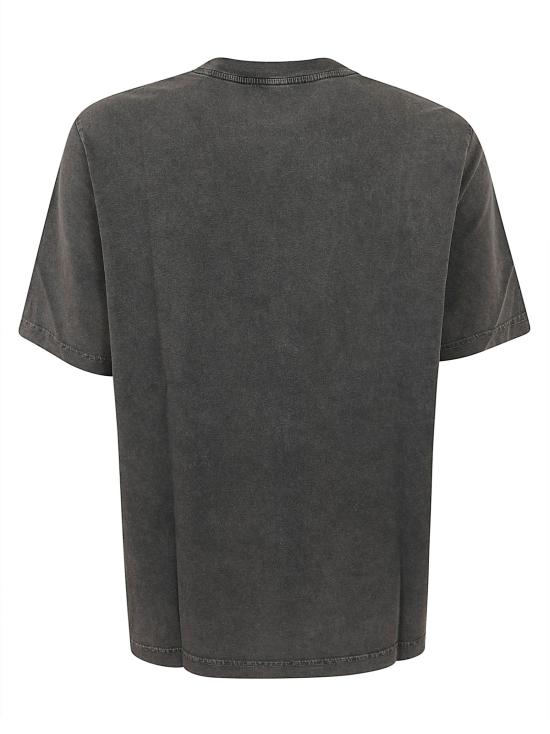 26SS 메종키츠네 폴로 티셔츠 PM00124KJ7036 0519 BLACK FADED - MAISON KITSUNE