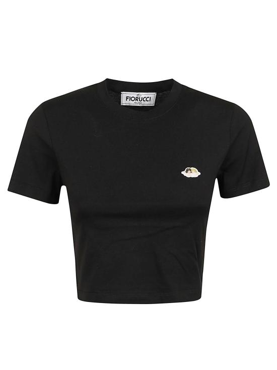 26SS 피오루찌 반팔 티셔츠 W02FPTSH094CJ03 BK02 BLACK