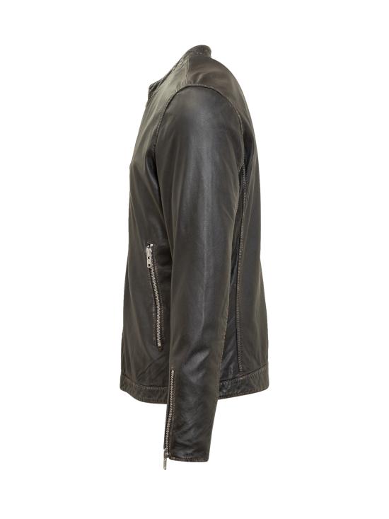  불리 가죽 자켓 BA235314 BK10 VINTAGE NERO - BULLY