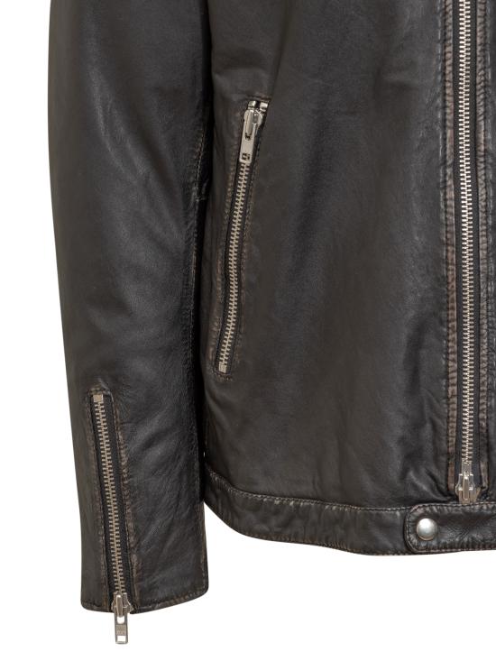  불리 가죽 자켓 BA235314 BK10 VINTAGE NERO - BULLY